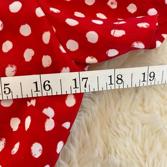 a new day Red Polka Dot Midi Dress - Picture 11 of 13